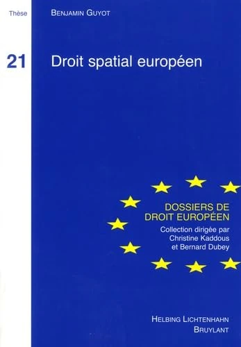 DROIT SPATIAL EUROPÉEN