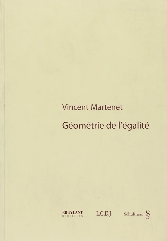 GÉOMÉTRIE DE L'ÉGALITÉ