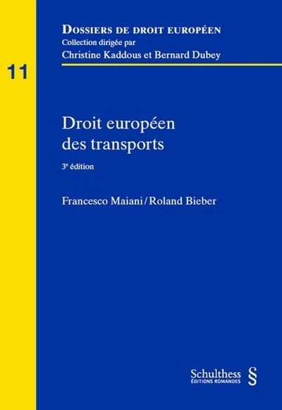 Droit européen des transports (2020) (Tome 11)