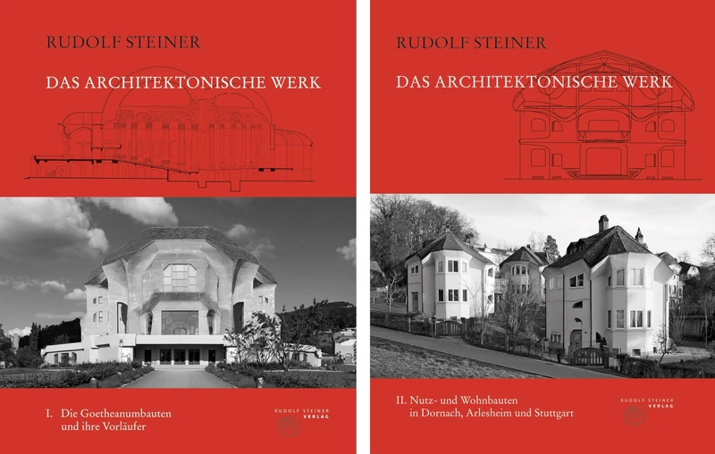 Das architektonische Werk, Band 1-2: Band 1: Das Goetheanum und seine Vorläufer, Band 2: Wohn- und Zweckbauten in Dornach, Arlesheim und Stuttgart - Image 1