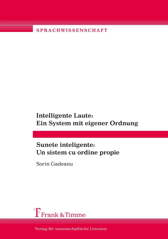 Intelligente Laute: Ein System mit eigener Ordnung: Dynamisch-funktionale Kategorien zur „Phonetologie“ des Deutschen für Rumänischsprachige - Image 1