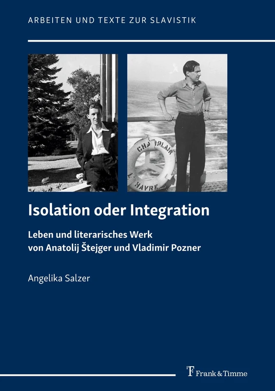 Isolation oder Integration: Leben und literarisches Werk von Anatolij Štejger und Vladimir Pozner - Image 1