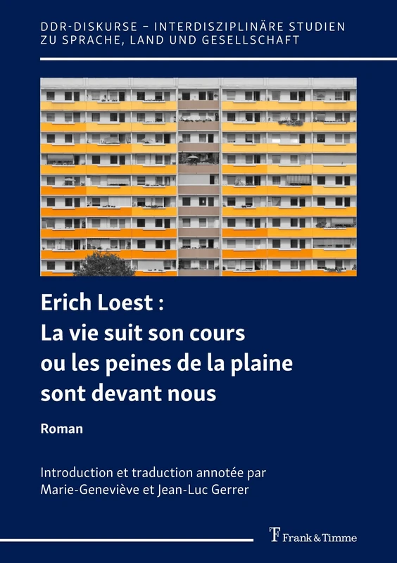 La vie suit son cours ou les peines de la plaine sont devant nous: Roman: Roman. Introduction et traduction annotée par Marie-Geneviève et Jean-Luc ... Studien zu Sprache, Land und Gesellschaft) - Image 1