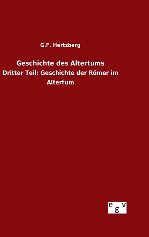 Geschichte des Altertums