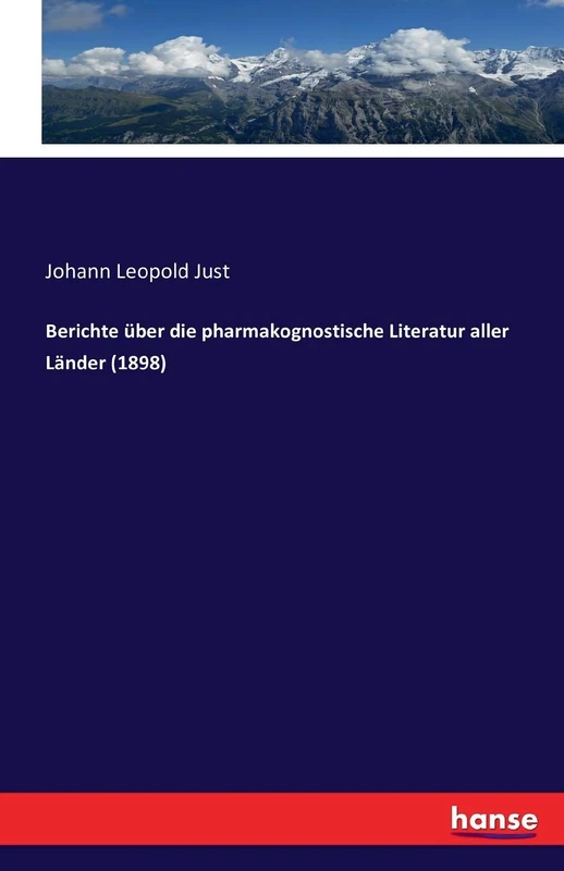 Berichte über die pharmakognostische Literatur aller Länder (1898) - Image 1