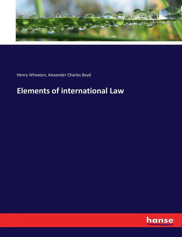 Elements of international Law