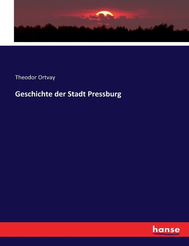 Geschichte der Stadt Pressburg