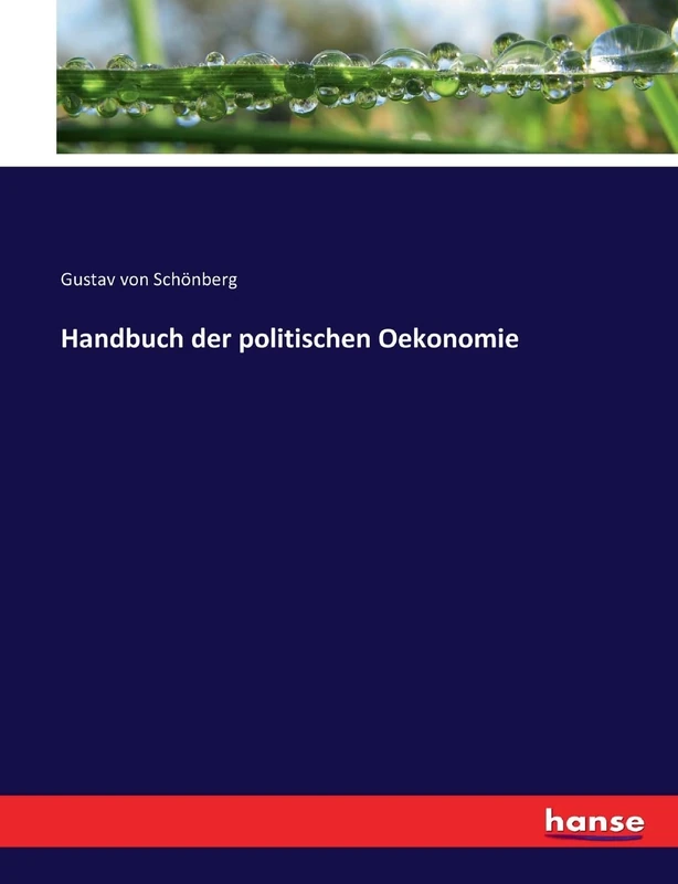 Handbuch der politischen Oekonomie - Image 1