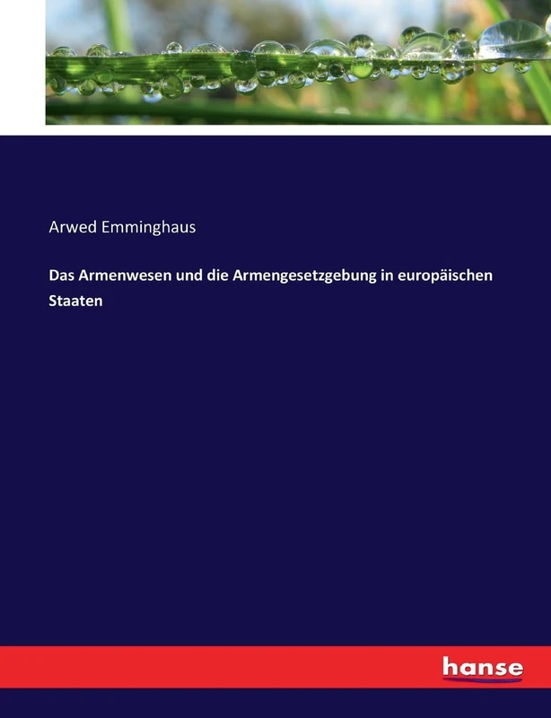 Das Armenwesen und die Armengesetzgebung in europäischen Staaten - Image 1