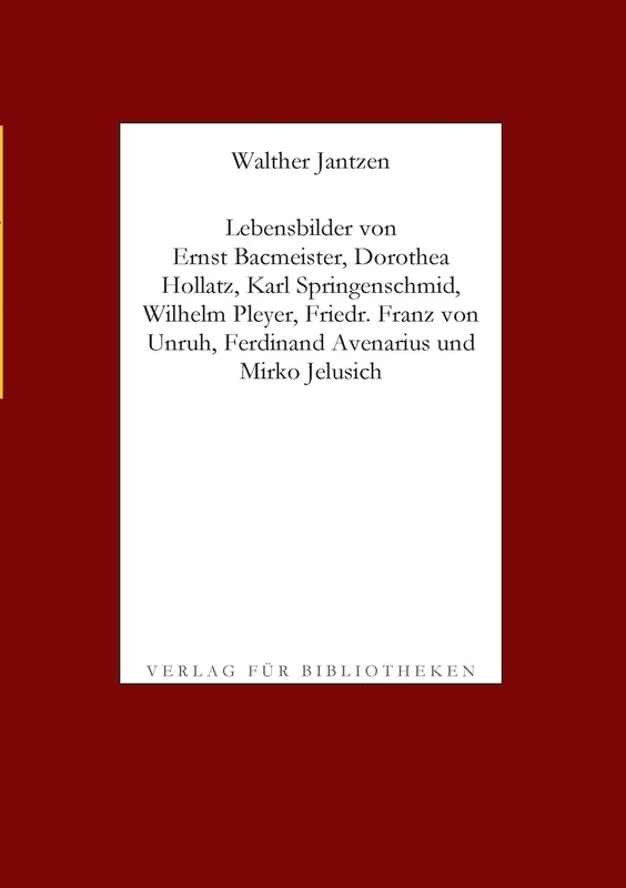 Lebensbilder von Dichtern I, 2