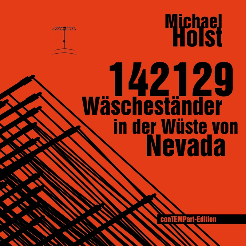 142129 Wäscheständer in der Wüste von Nevada: Projekt einer Installation für Christo und Jeanne-Claude - Image 1