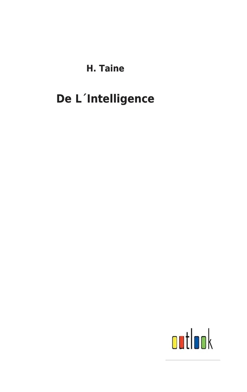 De L´Intelligence