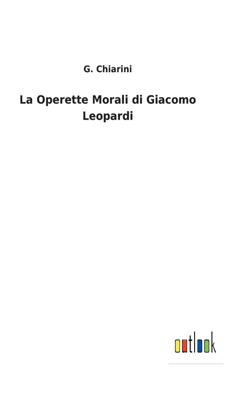La Operette Morali di Giacomo Leopardi