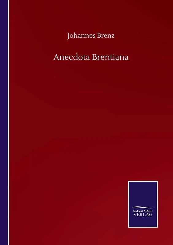 Anecdota Brentiana - Image 1