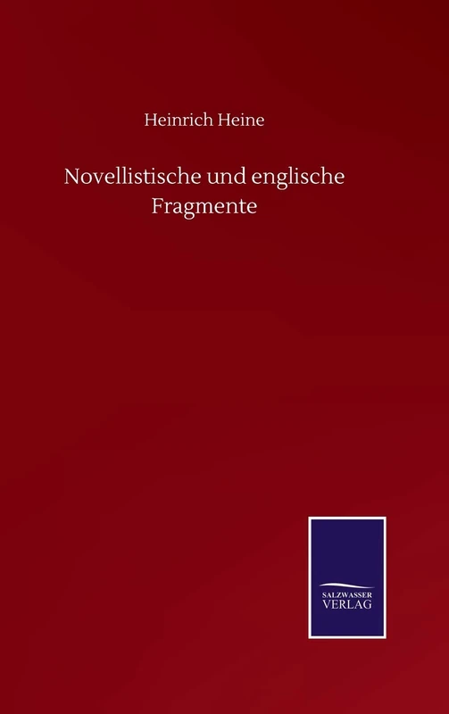 Novellistische und englische Fragmente