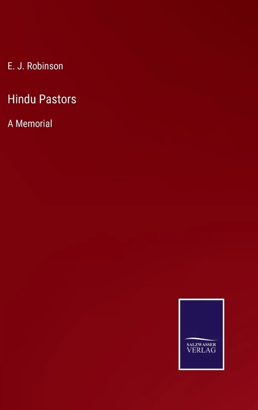 Hindu Pastors: A Memorial