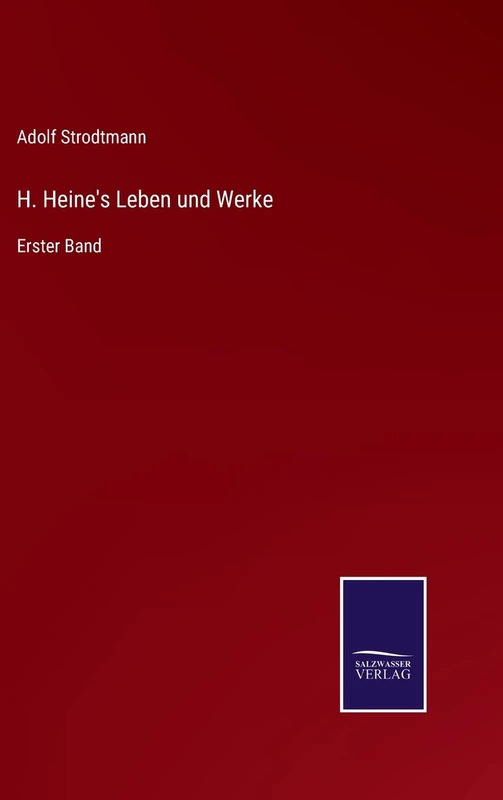 H. Heine's Leben und Werke: Erster Band - Image 1