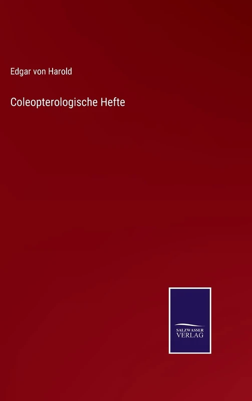 Coleopterologische Hefte