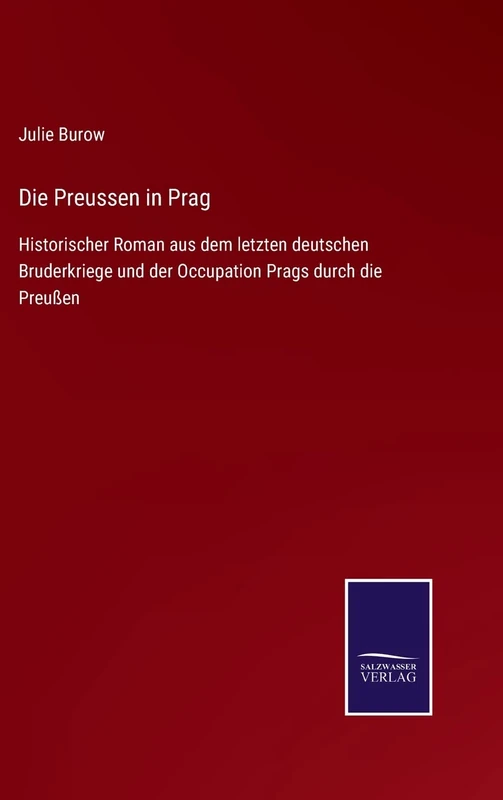 Die Preussen in Prag: Historischer Roman aus dem letzten deutschen Bruderkriege und der Occupation Prags durch die Preußen