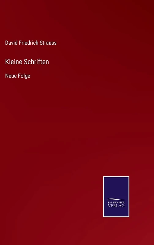 Kleine Schriften: Neue Folge