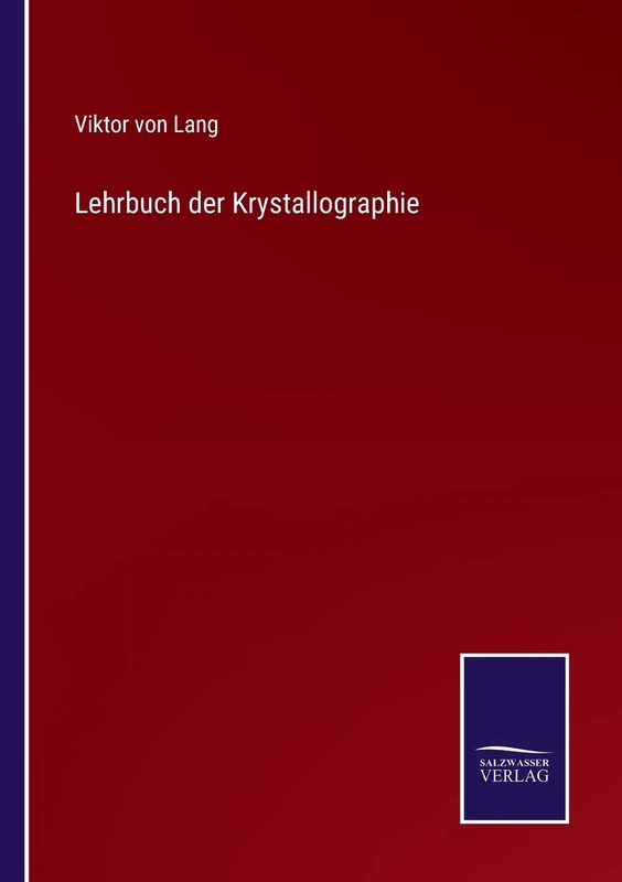 Lehrbuch der Krystallographie - Image 1