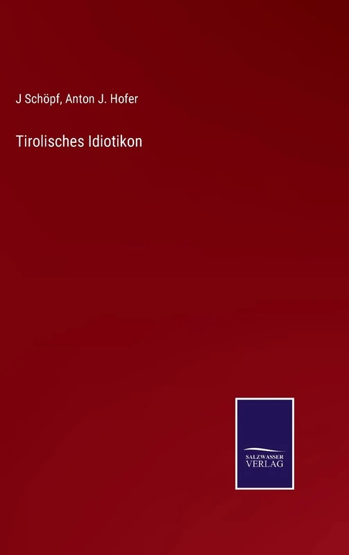 Tirolisches Idiotikon - Image 1