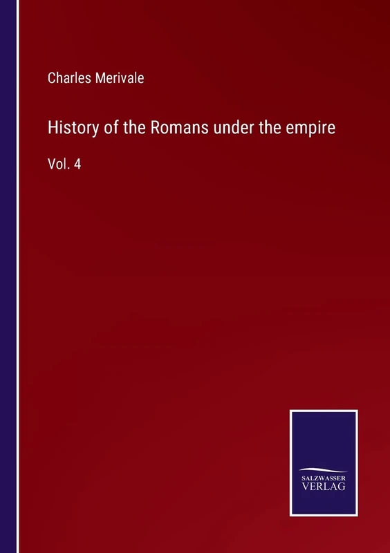 History of the Romans under the empire: Vol. 4 - Image 1