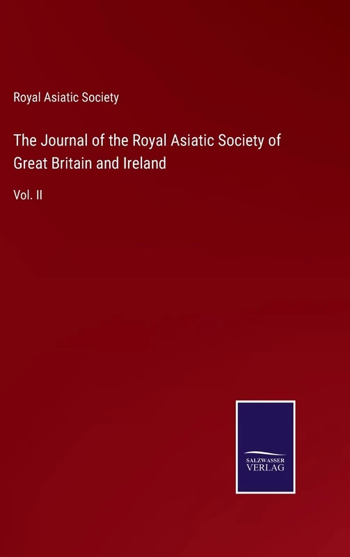 The Journal of the Royal Asiatic Society of Great Britain and Ireland: Vol. II - Image 1