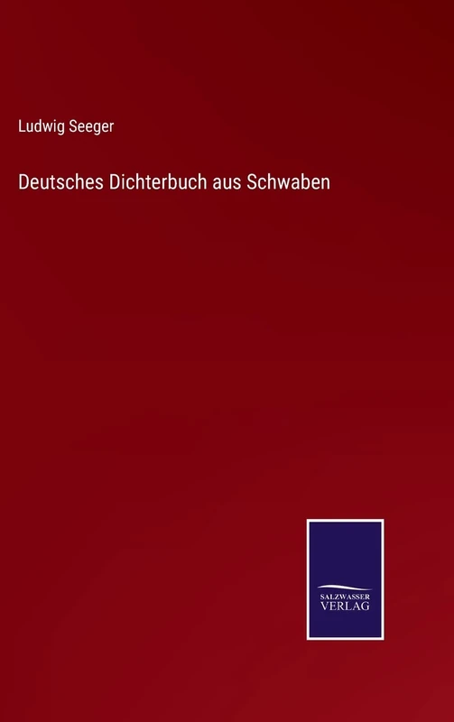 Deutsches Dichterbuch aus Schwaben - Image 1