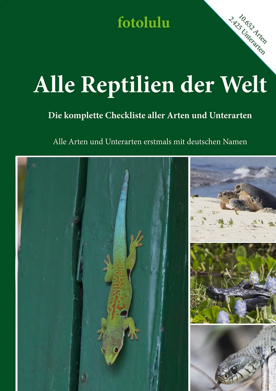 Alle Reptilien der Welt: Die komplette Checkliste aller Arten und Unterarten - Image 1