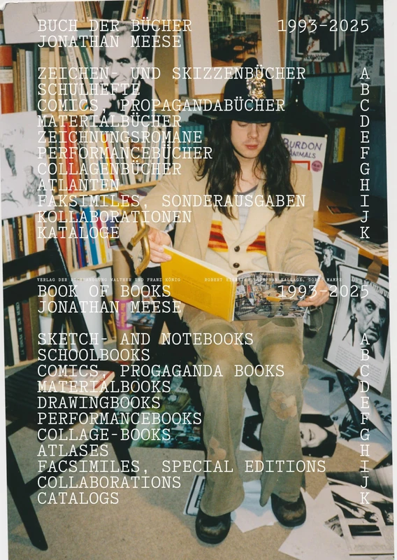 Jonathan Meese - Books of the Books, Annotated Catalogue Raisonne 1993 - 2025
