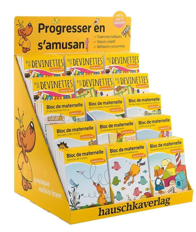 Paket "Progresserens’ amusant" im Stufendisplay
