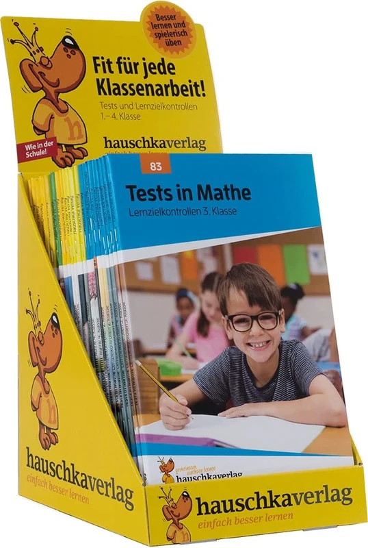 Paket "Fit für jede Klassenarbeit" im Thekendisplay