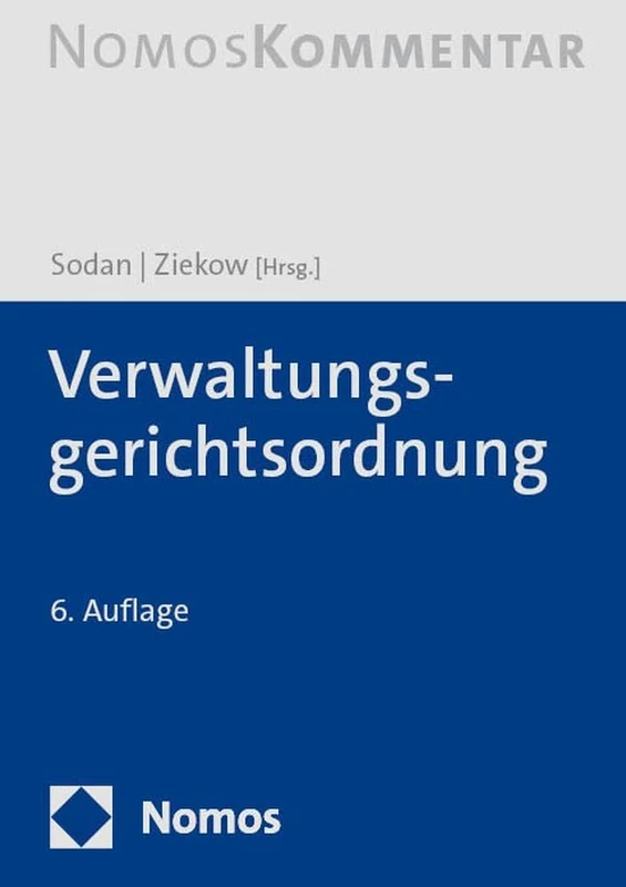 Verwaltungsgerichtsordnung: VwGO: Großkommentar