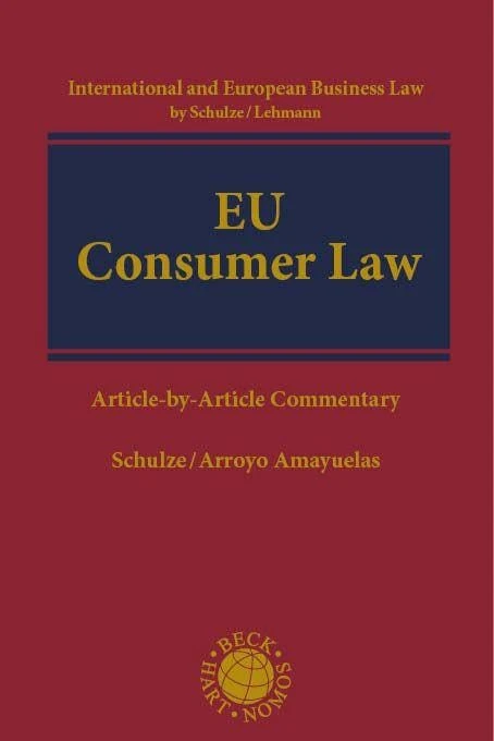 EU Consumer Law: Article-by-Article Commentary