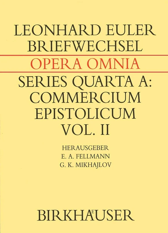 Briefwechsel von Leonhard Euler mit Johann I Bernoulli und Niklaus I Bernoulli: 4A / 2 (Commercium epistolicum)