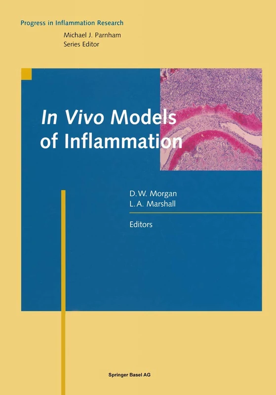 Birkhauser In Vivo Models of Inflammation - Research Book
