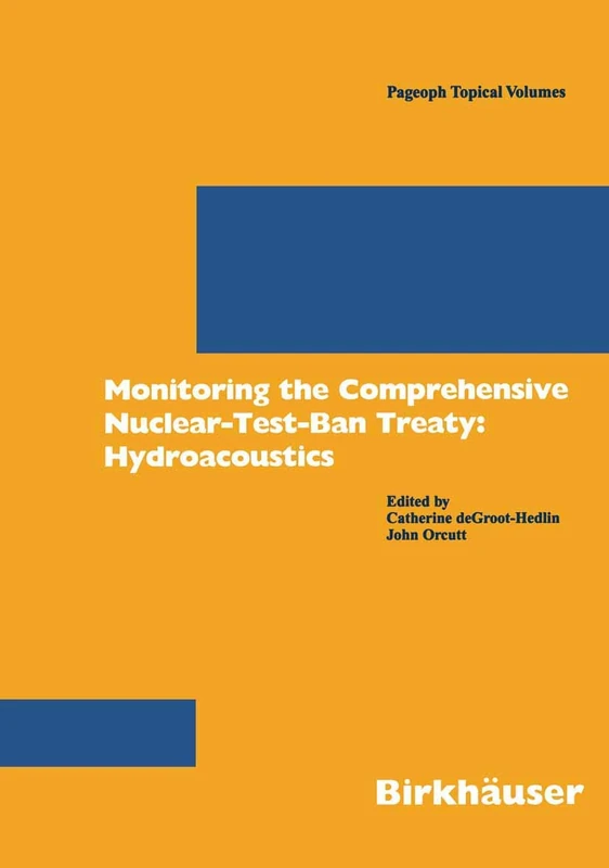 Monitoring the Comprehensive Nuclear-Test-Ban-Treaty: Hydroacoustics (Pageoph Topical Volumes) - Image 1