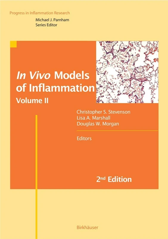 In Vivo Models of Inflammation, Vol. 2: Volume 2 (Progress in Inflammation Research)