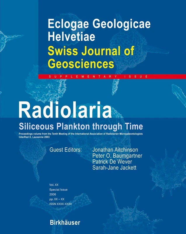 Radiolaria: Siliceous Plankton through Time: 2 (Swiss Journal of Geosciences Supplement, 2) - Image 1