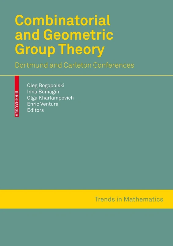 Combinatorial and Geometric Group Theory: Dortmund and Ottawa-Montreal conferences (Trends in Mathematics) - Image 1