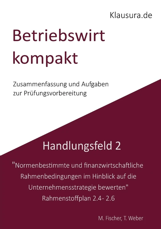 Betriebswirt kompakt Handlungsfeld 2.4-2.6: Geprüfte Betriebswirte IHK - Image 1