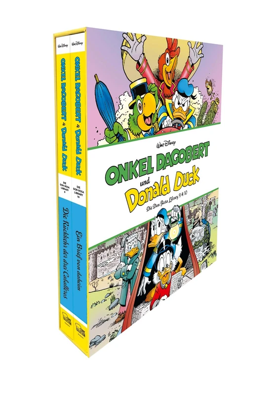 Onkel Dagobert und Donald Duck - Don Rosa Library Schuber 5: Band 09 & 10