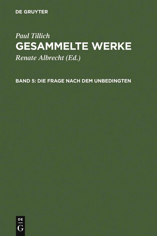 Die Frage nach dem Unbedingten - Image 1