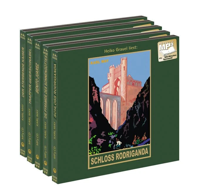 Die Rächerjagd rund um die Erde: Fünf ungekürzte Hörbücher