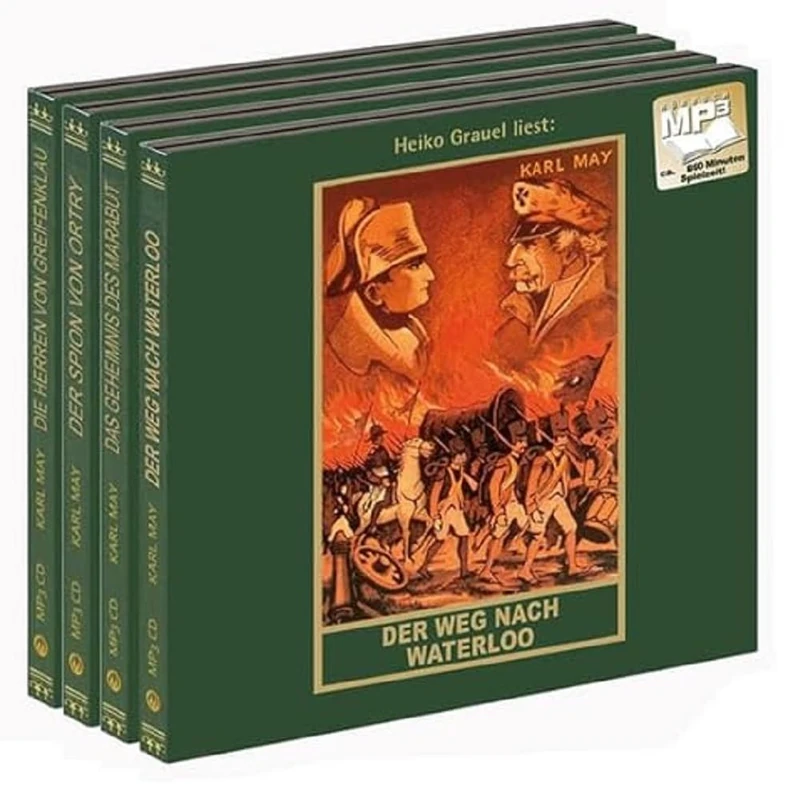 Die Liebe des Ulanen: Von "Der Weg nach Waterloo" bis "Die Herren von Greifenklau"Band 56-59 der Gesammelten Werke als mp3-HörbuchGelesen von Heiko Grauel - Image 1
