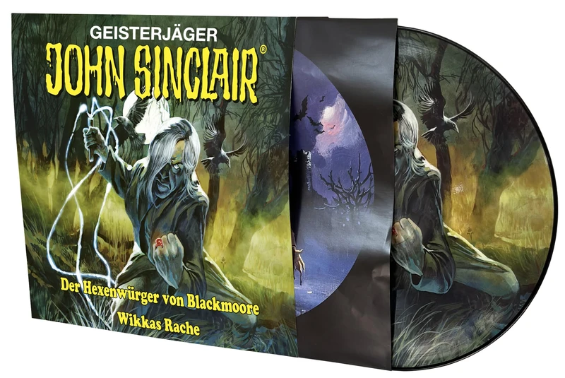 John Sinclair - Picture-Vinyl 101 / 102: Der Hexenwürger von Blackmoore / Wikkas Rache. Hörspiel. [VINYL]