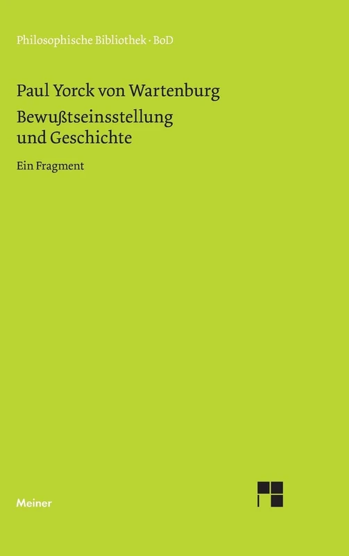 Bewusstseinsstellung und Geschichte: Ein Fragment - Image 1