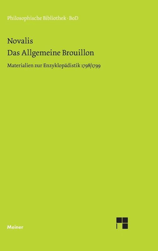 Das allgemeine Brouillon: Materialien zur Enzyklopädistik 1798/99 - Image 1