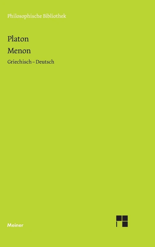 Menon: Griechisch - Deutsch
